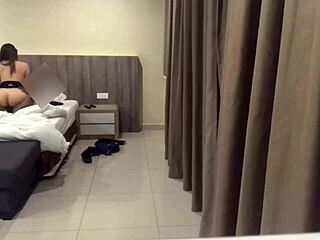 hidden cam catches cheating tinder slut with me