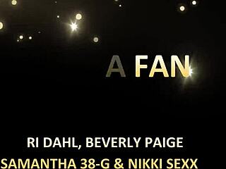 Nikki Sexx worships two cocks with wild passion, damn!