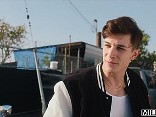 fit milf justine, you banging that young stud in his classic ride?