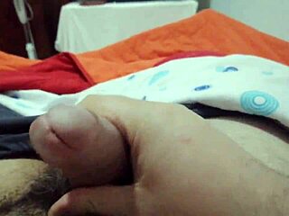 Solo Masturbation Massage Leading to Cock Cumshot