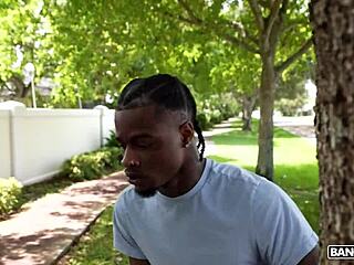 violet starr rides a huge dick in bangbros video.