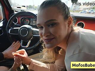 sexy horny blonde teen 18+ chloe rose gives wet blowjob to friend charles dera. watch her suck skillfully!