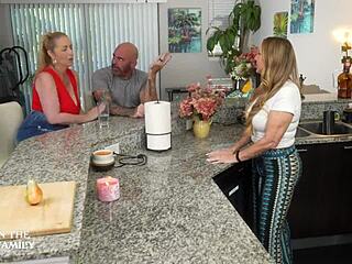 Cheating with my stepsister Danni Jones in this hot scene.