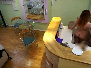 Sweet Step Daughter Candy Red Takes Old Cock In Homemade Kitchen Scene