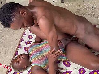 This guy with a huge dick made my tight pussy fantasy real