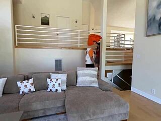 Teen 18+ Bent Over For Spanking And Riding Monster Cock