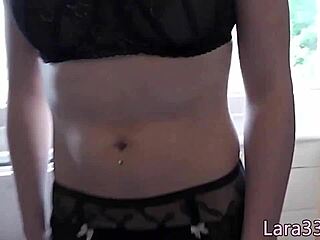 UK Mature Nurse Fingerfucks Stockinged Babe in Heels During Wild Group Session