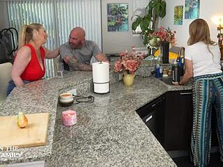 Cheating with my stepsister Danni Jones in this hot scene.