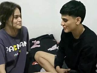 Beautiful Dutch stepsister in hot homemade video