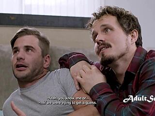 Hey, can virgin guys handle Anna De Ville in first anal threesome?