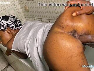 HORNY HOUSEWIFE FUCKS BIG BLACK COCK PLUMBER HARD!