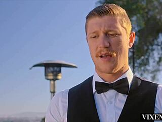 Vixenplus Cock Hungry Socialite Dee Fucks Server At House Party