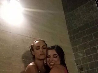 Three Brazilian Beauties Enjoy Hot Tub Hydromassage: Pamela Pantera, Melissa Pitanga, Belinha Baracho