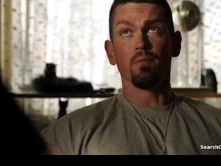 alyssa leblanc flashes big tits in maid costume on shameless