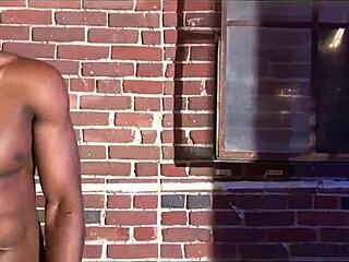 Justice Takes Huge Black Cock in Her Phat Booty, Screaming Loud