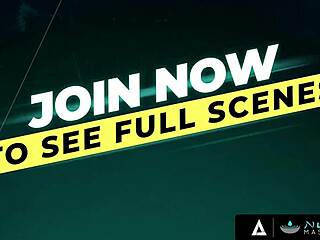 Nuru massage turns steamy with busty Jennifer White giving hot cock massage in French