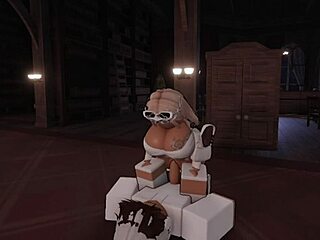 Blonde takes huge cock