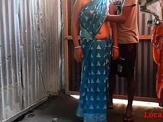 Young Bengali bhabhi enjoys outdoor sex with friends