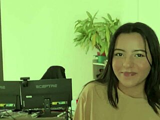 Unfaithful latina girl cheats with neighbor while husband is away