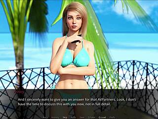 Animated porn game with anime style called Sunshine Love 90