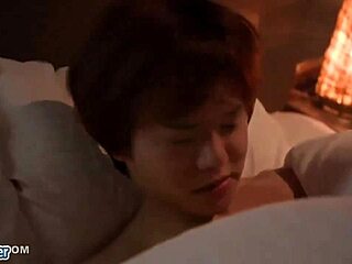 Damn, Cute Asian Babe Fucked Hard at Night and Morning Again!