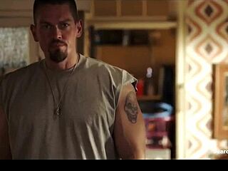 alyssa leblanc flashes big tits in maid costume on shameless