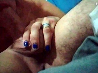 milf gives a good blowjob to a hard cock.