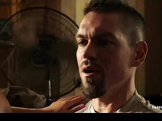 alyssa leblanc flashes big tits in maid costume on shameless