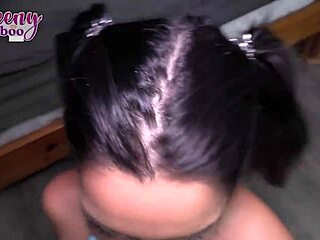 Babysitter Seth Drills Sexy Kiana Kumani with Hard Creampie Action