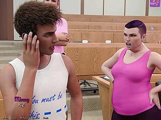 Hot MILF teacher educates class in steamy 3D hentai