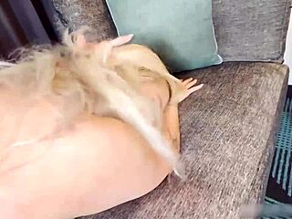 blonde pornstar kaia angel loves blowing massive dicks and riding them