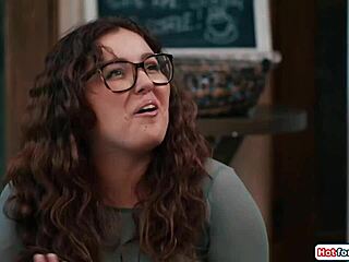 Fucking My Tgirl College GF at Her Cafe