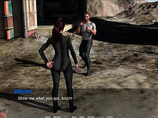 Explore Through Spacetime 16 in this erotic game.