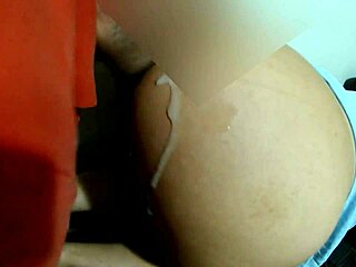 I'm overwhelmed watching my Latina wife take huge loads in homemade action with accidental cumshots twice!