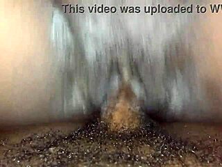 She starts riding my dick in her underwear, licking and tattooed, until she squirts.