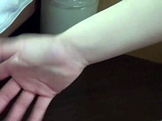 damn, this busty f-cup japanese nurse drives me wild in pov action