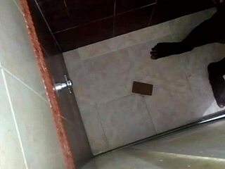 amateur lesbian friends spying in shower bathroom toilet baño using toys on pussy