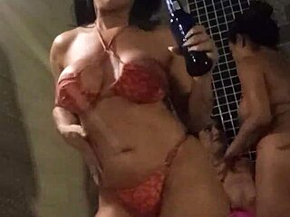 Three Brazilian Beauties Enjoy Hot Tub Hydromassage: Pamela Pantera, Melissa Pitanga, Belinha Baracho