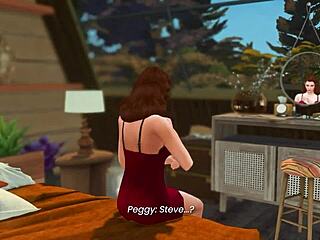peggy is having a naughty affair in 3d