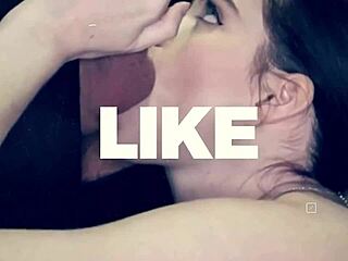 gloryholesecrets - cute brunette deepthroats at gloryhole like crazy