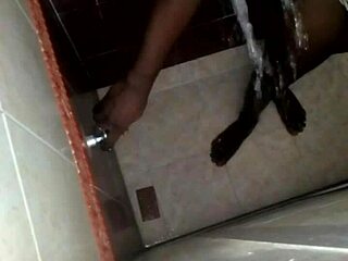 Steamy shower encounter with friend turns into a wild bathroom romp