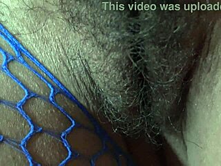 Old and young lovers share a hot homemade video