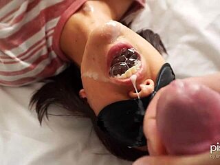 morgan drinks piss and gets huge facial