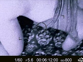 Closeup recording of stepdaughter bent over for doggystyle