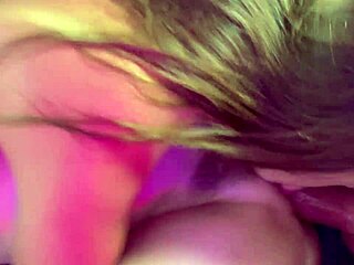 Hot college babes share teacher's big cock in threesome