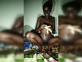 Beautiful amateur Malaika’s homemade POV video with a clothes ripping fetish