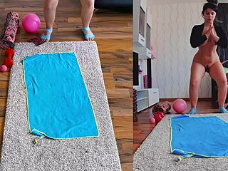 Get Fit And Frisky With Naked Workout Dual Cam Uncovered