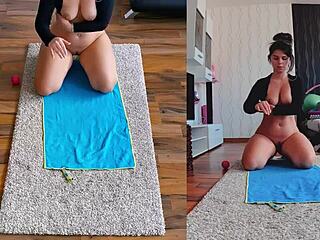 Get Fit And Frisky With Naked Workout Dual Cam Uncovered