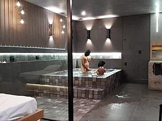 My friend loved the luxury motel and let loose