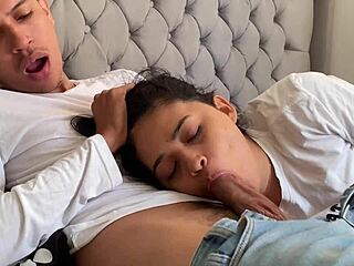 Padrastro pervertido, shoving that huge cock in my mouth till he bursts!